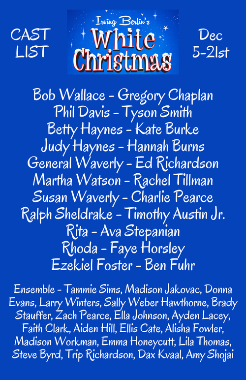 Cast list